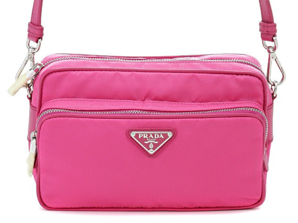 Prada shoulder FUXIA pinkish TESSUTO SAFFI